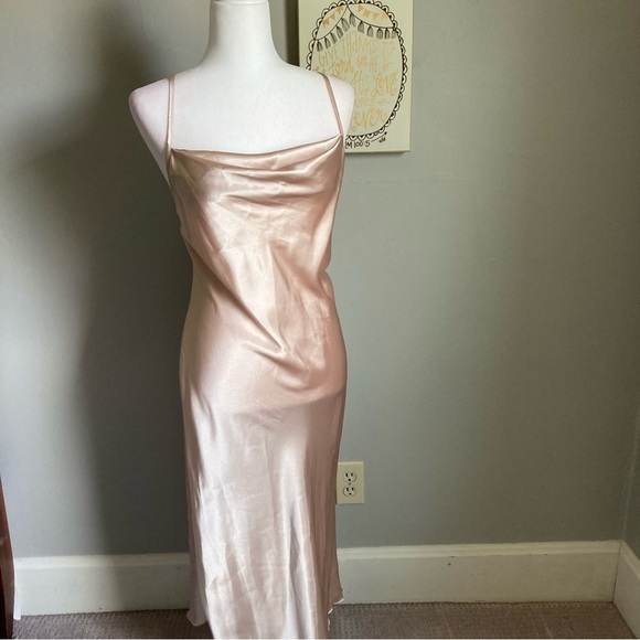 Bebe Slip Midi Dress Size Small - Picture 2 of 6